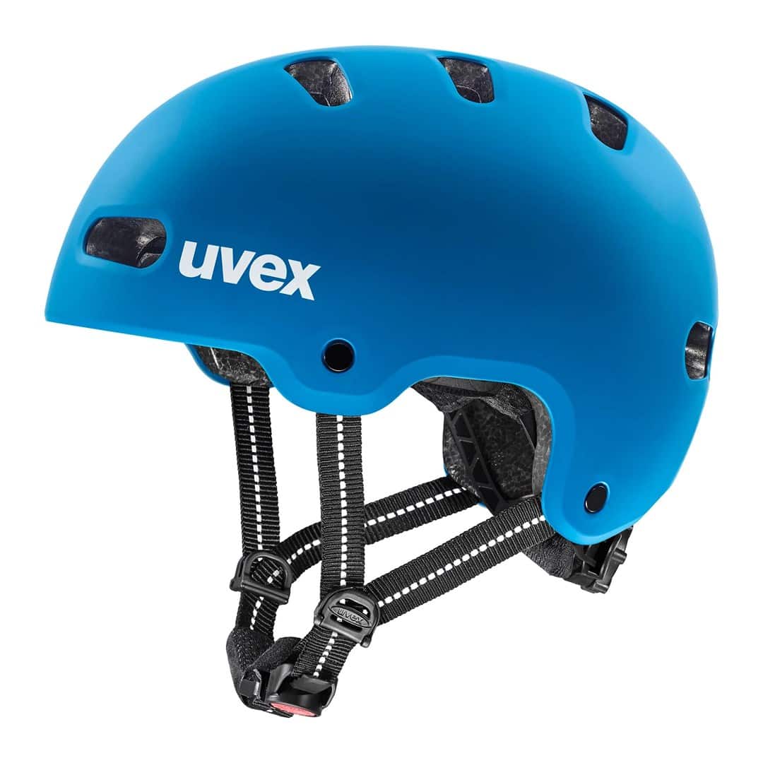 Kask rowerowy UVEX Kid 4, 55-58cm, bubble blue matt — zdjęcie 1 z 5
