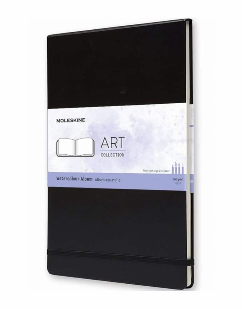Moleskine Album Watercolor A4, 60 Stron, Czarny — zdjęcie 1 z 4