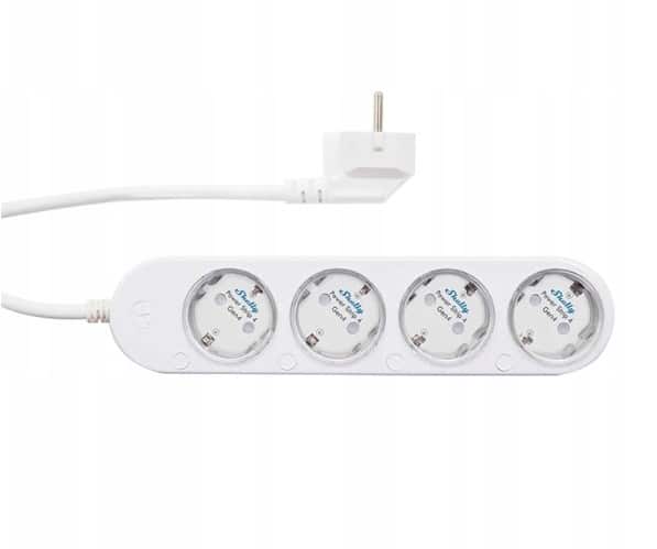 Shelly Power Strip 4 Gen4 White - Inteligentna Listwa Zasilająca — zdjęcie 1 z 4