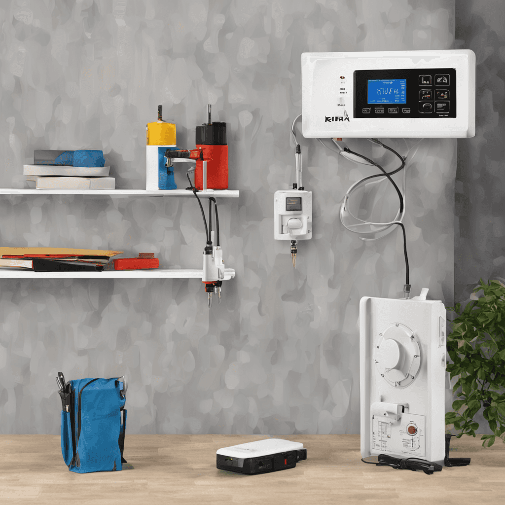 Klamka z kontrolerem dostępu EURA ELH-01H4 czarna (WYPRZEDAŻ)