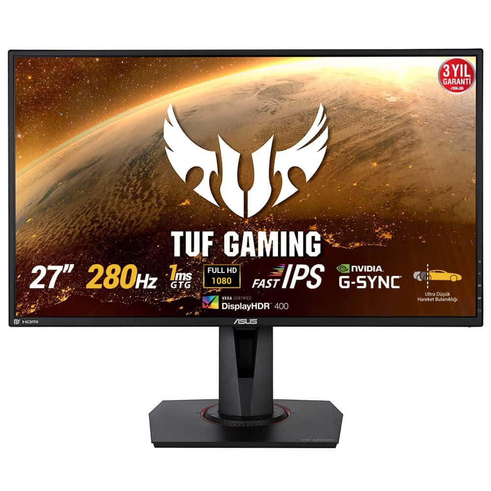 MONITOR ASUS LED 27" VG279QM (OUTLET) — zdjęcie 1 z 8