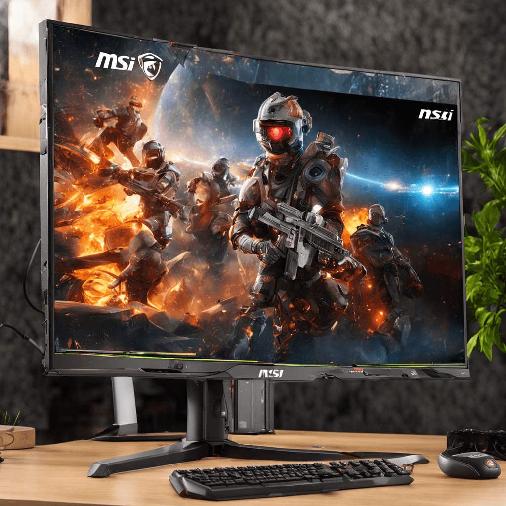 MSI Monitor 31.5" MAG 325CQF WQHD 180Hz