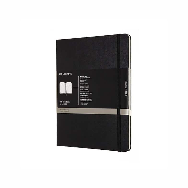 Moleskine notatnik Professional XL, 192 stron, czarny — zdjęcie 1 z 3