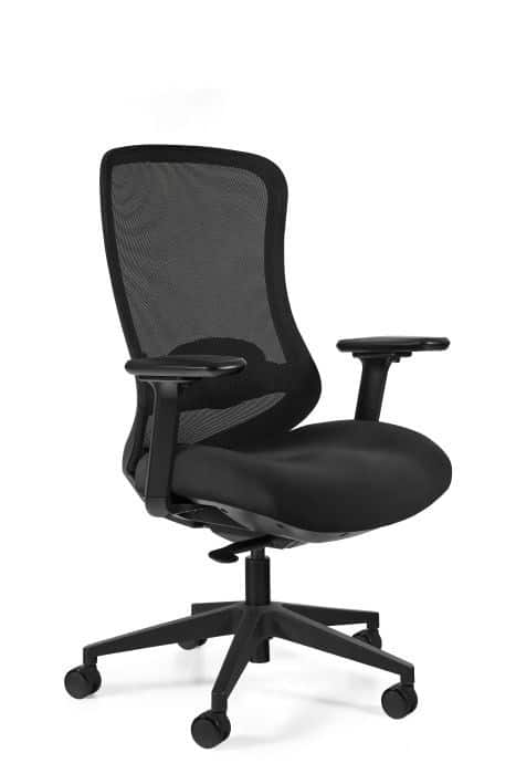 Fotel biurowy UNIQUE ADAPTA SK-6255-CB-01-08 czarny — zdjęcie 1 z 2