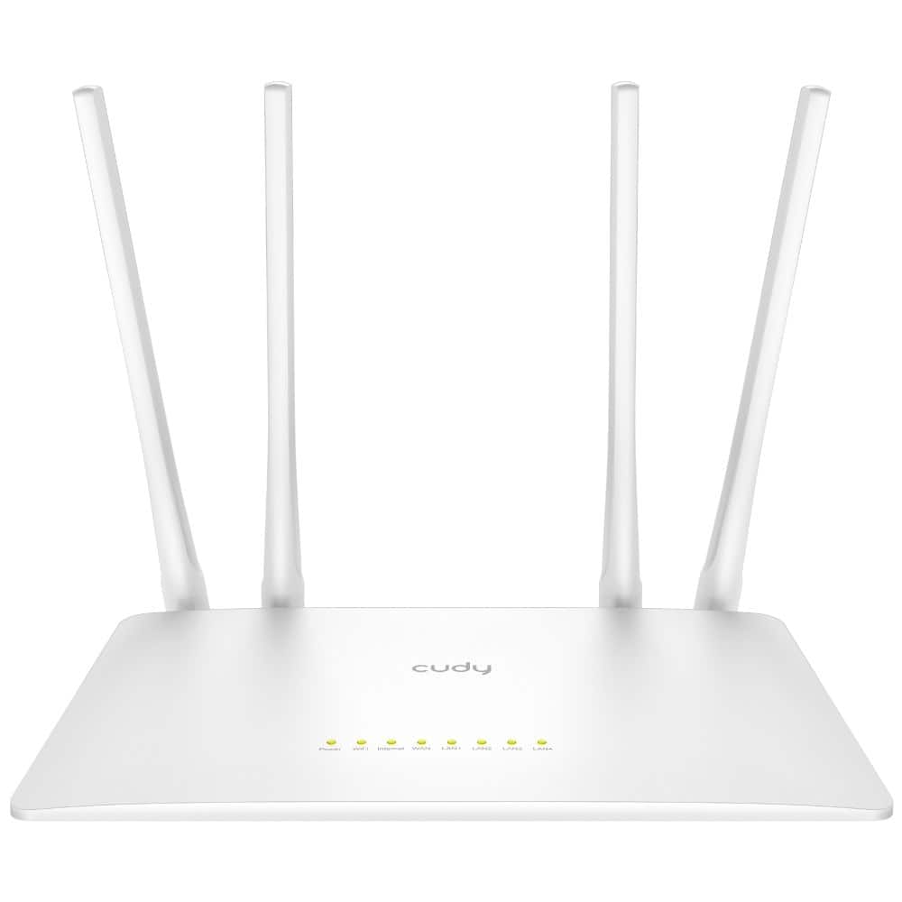 Router CUDY WR1200 LAN 10/100 AC1200 Dual Band WiFi Mesh — zdjęcie 1 z 5