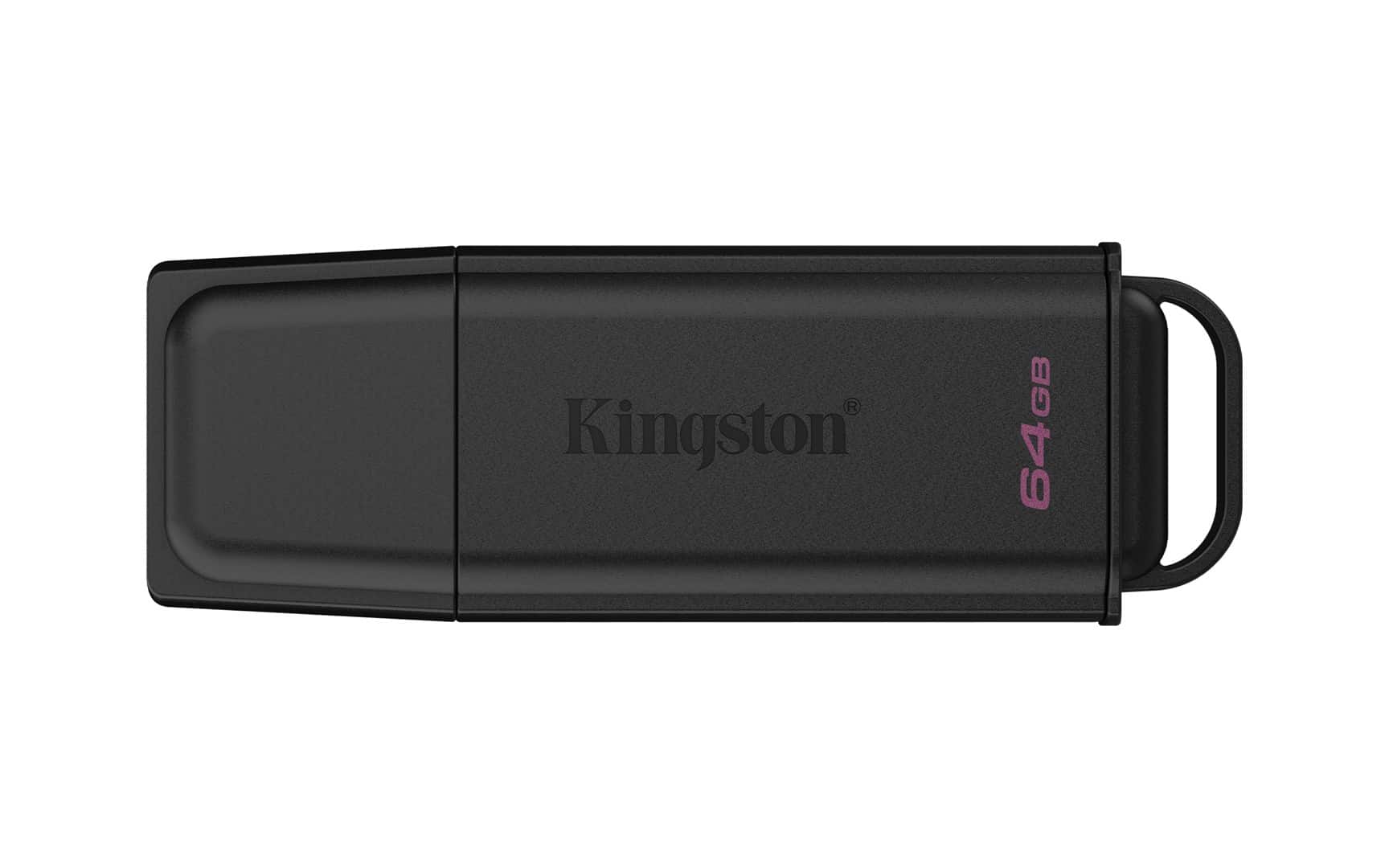 KINGSTON 64GB Portable USB 3.2 Gen 1 DataTraveler Exodia Black — zdjęcie 1 z 7