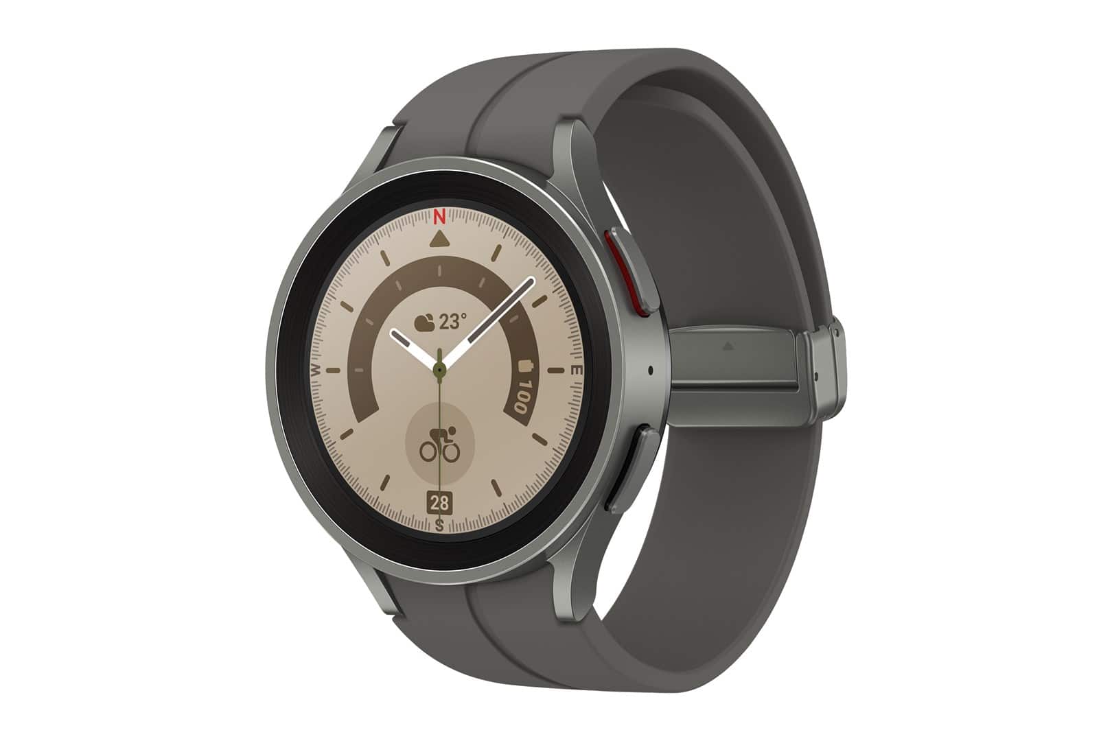 Samsung Galaxy Watch 5 Pro LTE 45mm (R925) Gray Titanium (OUTLET) — zdjęcie 1 z 6