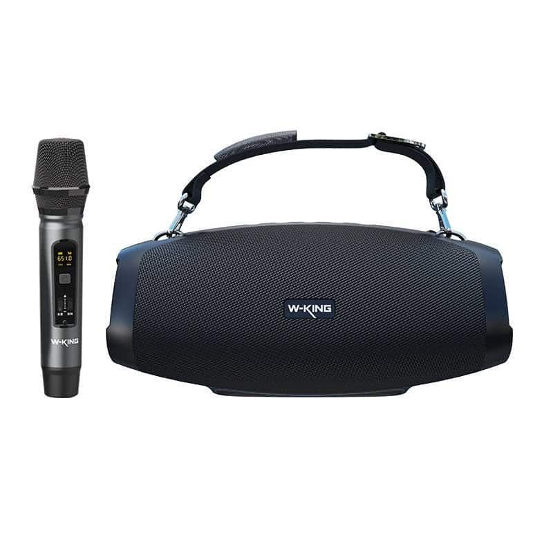 Głośnik bezprzewodowy Bluetooth W-KING X10 70W czarny — zdjęcie 1 z 4