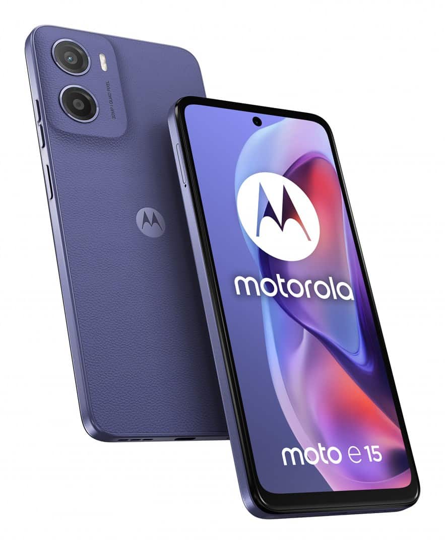 Smartfon Motorola Moto E15 2/64GB Fresh Lavender (WYPRZEDAŻ) — zdjęcie 1 z 8