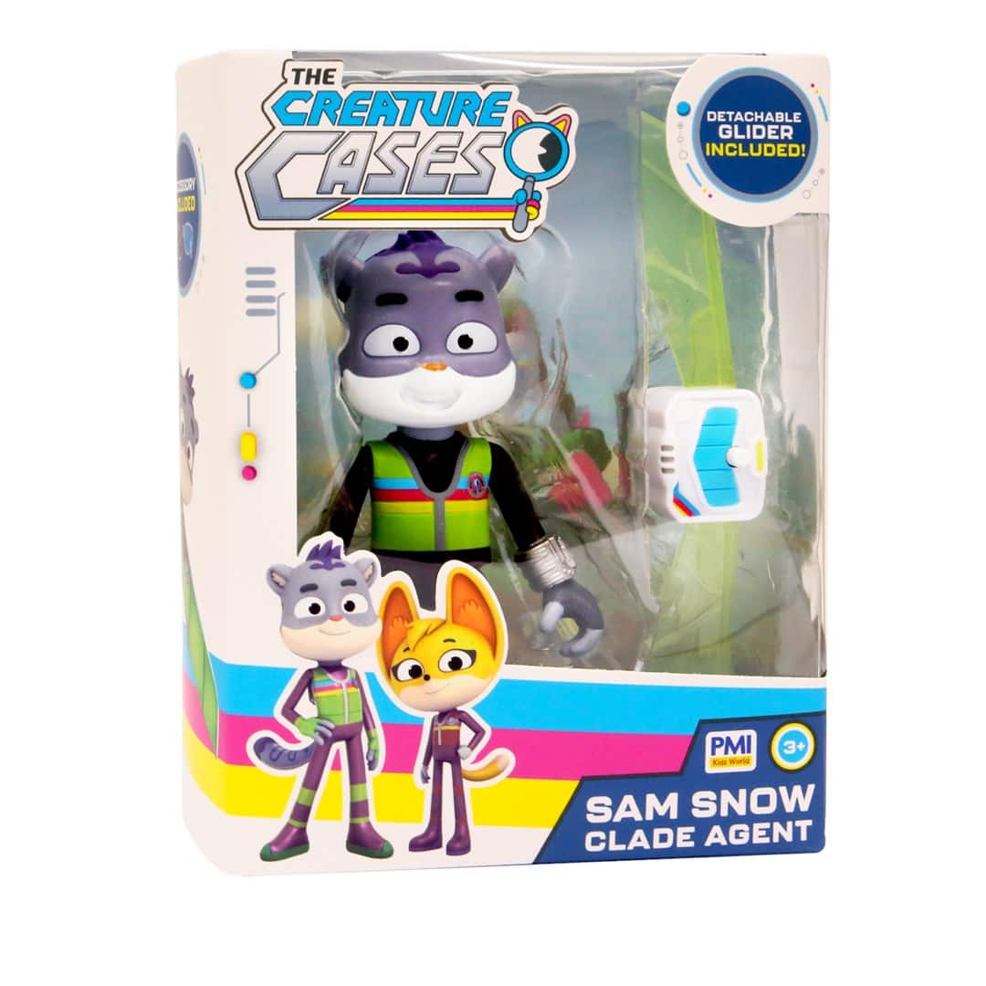 CREATURE CASES S1 CLADE AGENT ACTION FIGURE - SAM SNOW — zdjęcie 1 z 4