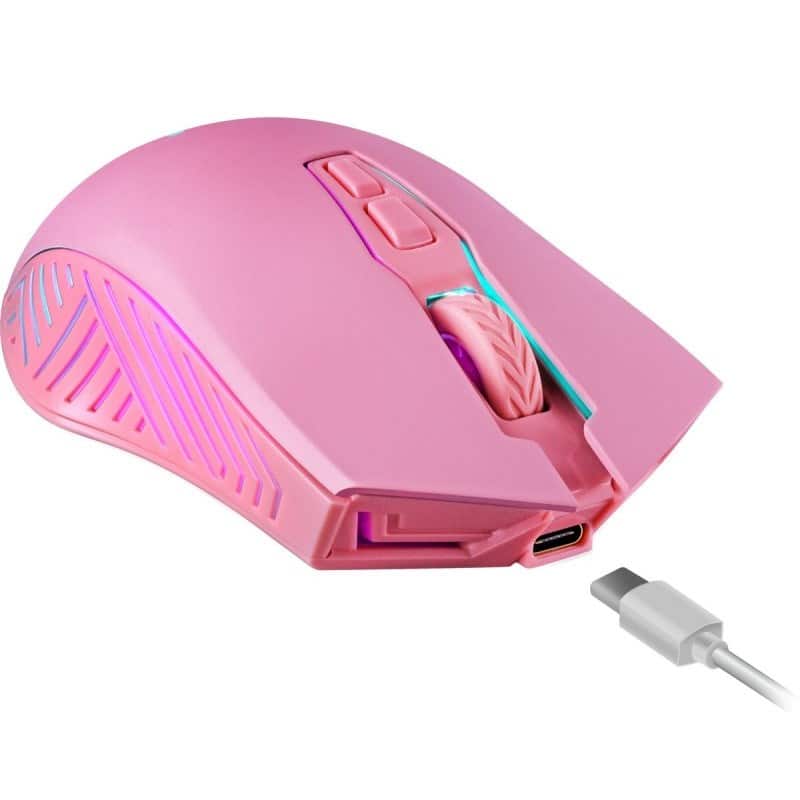 DEFENDER MYSZ BEZPRZEWODOWA PANDORA GM-502 RF 3200DPI 7P RÓŻOWA 52501 — zdjęcie 1 z 6
