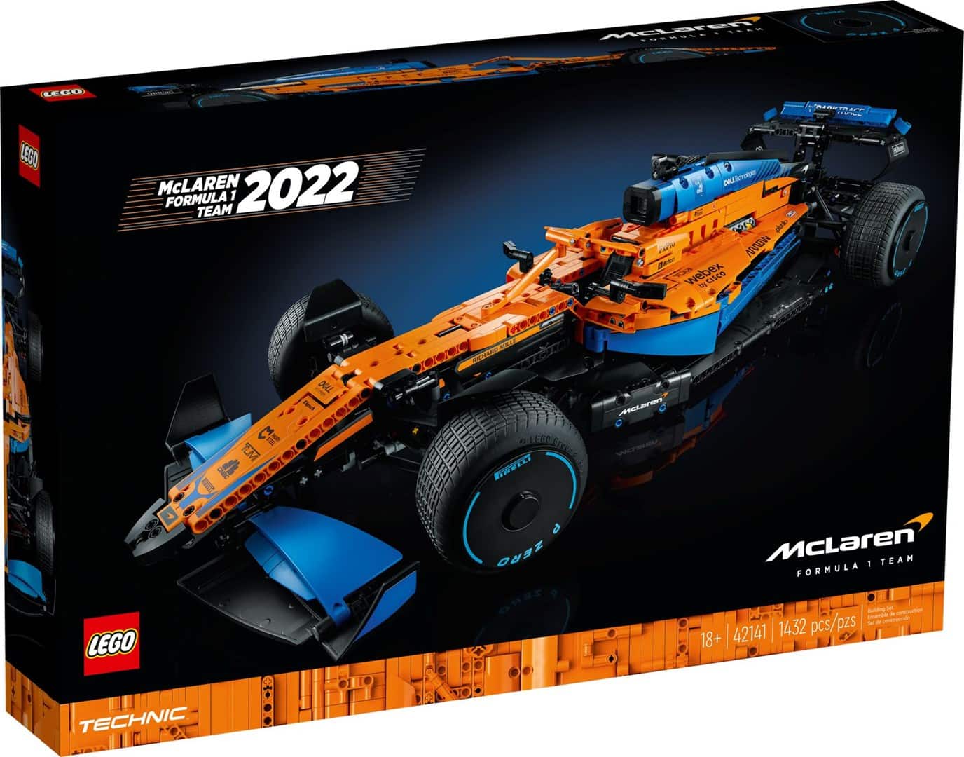 LEGO Technic 42141 Samochód wyścigowy McLaren Formula 1 — zdjęcie 1 z 7