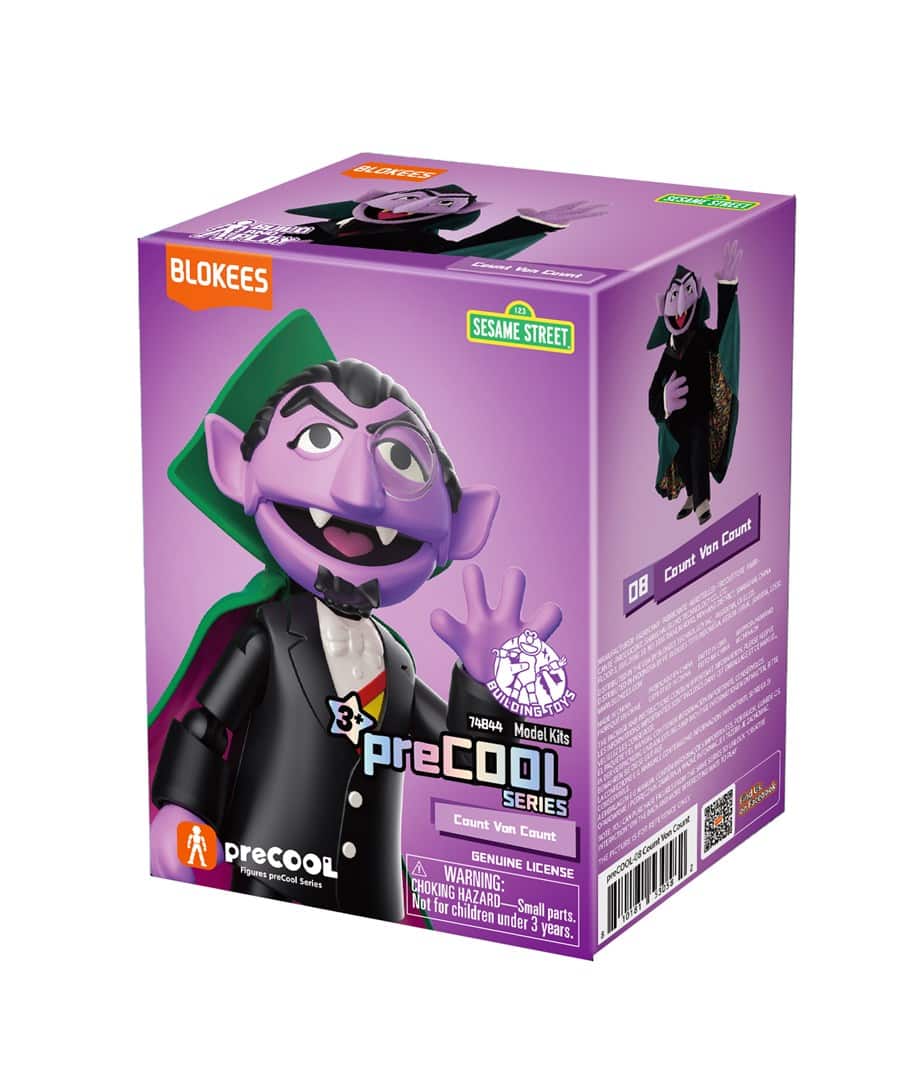 BLOKEES SESAME STREET FIGURES preCOOL S1 - COUNT VON COUNT — zdjęcie 1 z 5