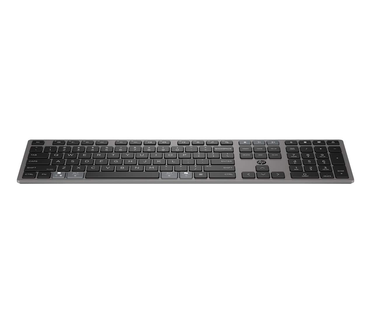 Klawiatura HP 720 Multi-Device Rechargeable Wireless Keyboard Nightfall Black bezprzewodowa czarna 9T5B1AA — zdjęcie 1 z 8