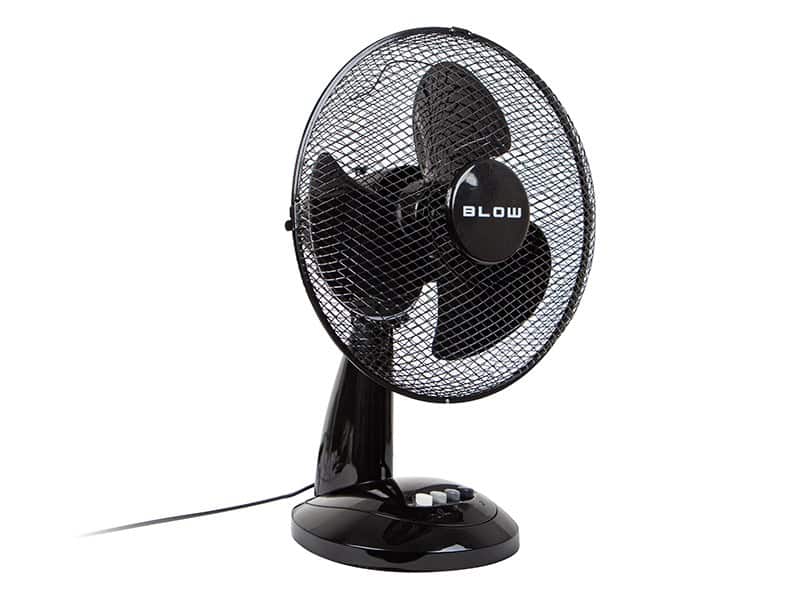 BLOW WENTYLATOR BIURKOWY 12"/30CM 40W CZARNY — zdjęcie 1 z 4