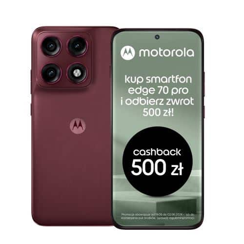 Motorola Edge 70 Pro 5G 8/256GB PANTONE Zinfandel — zdjęcie 1 z 8