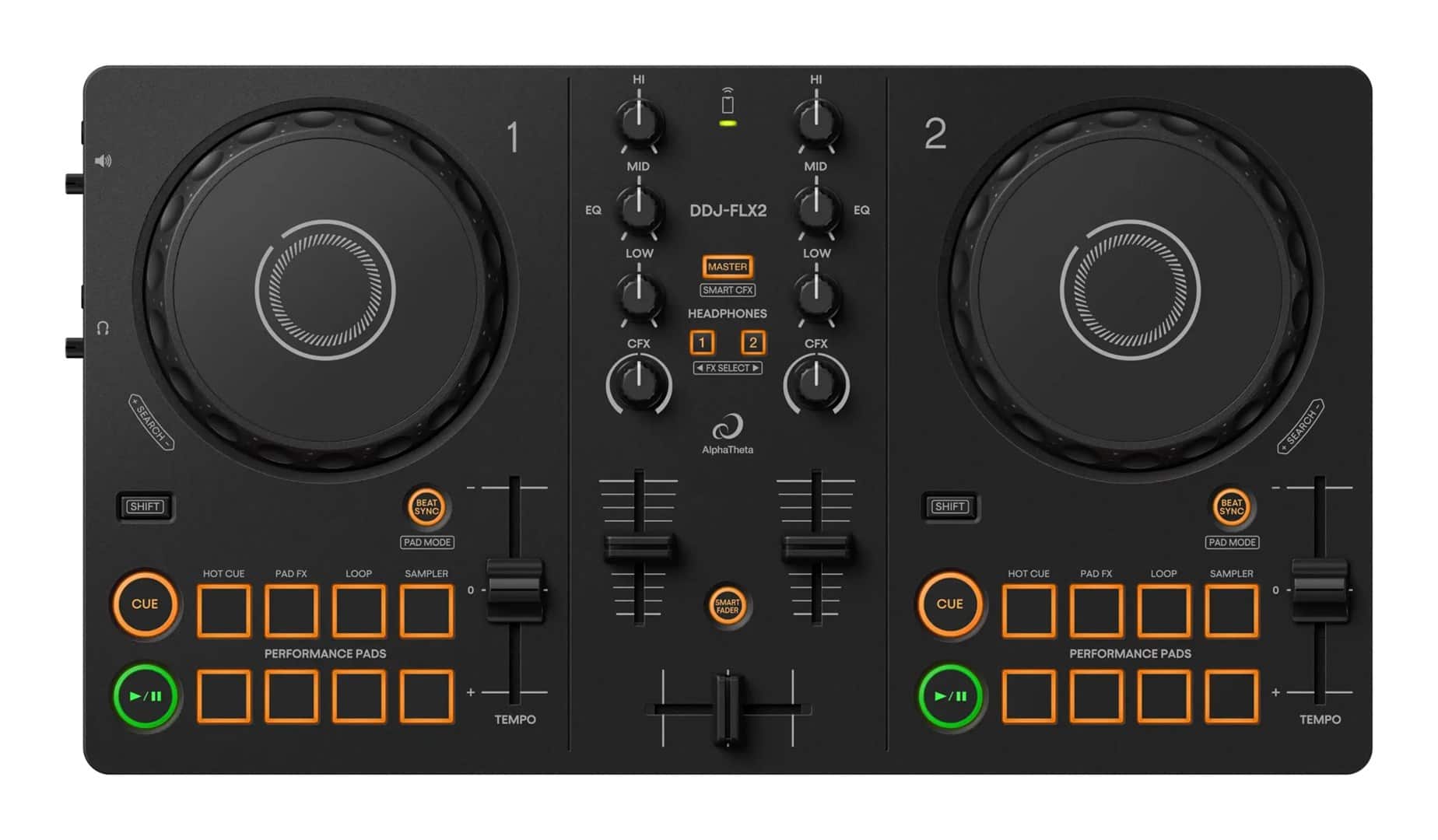 ALPHA THETA (PIONEER DJ) DDJ-FLX2 - Kontroler dj — zdjęcie 1 z 4
