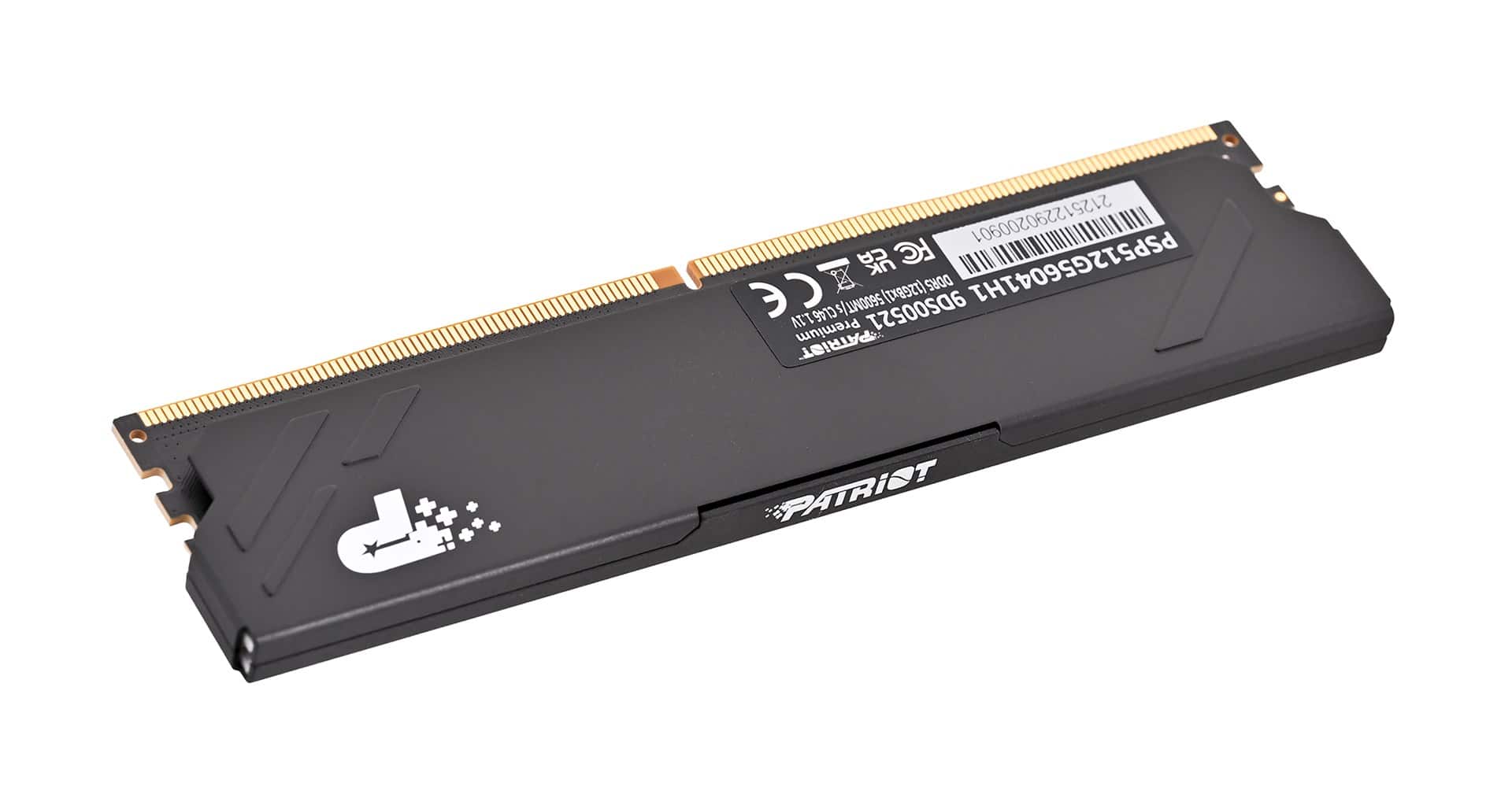 Patriot Premium Black DDR5 12GB 5600MHz — zdjęcie 1 z 4