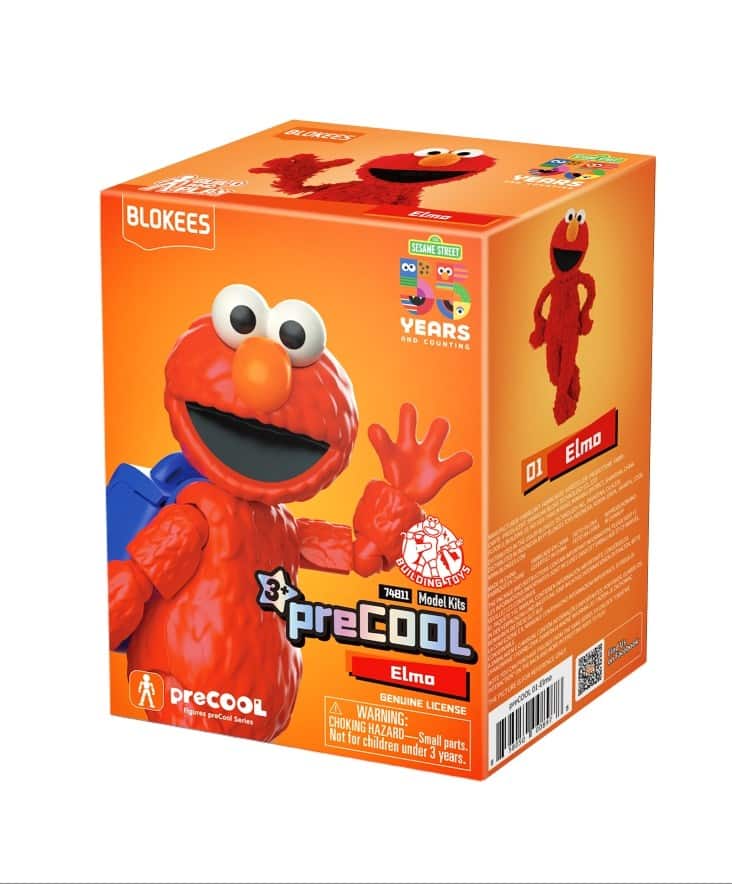 BLOKEES SESAME STREET FIGURES preCOOL S2 - ELMO — zdjęcie 1 z 4