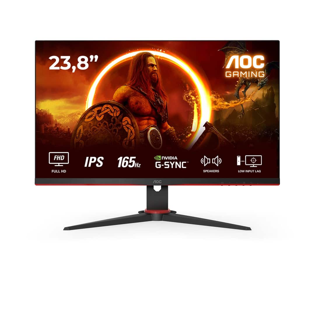MONITOR AOC LED 23,8" 24G2SPAE/BK 165Hz (OUTLET) — zdjęcie 1 z 8