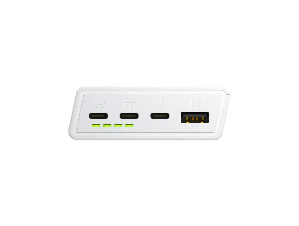 GREEN CELL POWERBANK POWERPLAY 20S BIAŁY 20000MAH 22,5W 3X USB-C PD 1X USB-A — zdjęcie 1 z 8