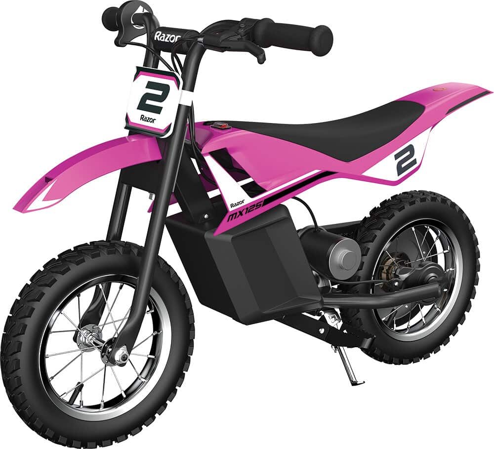 Motor elektryczny Razor MX125 Dirt, rozowy — zdjęcie 1 z 6