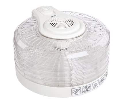 Suszarka do grzybów MPM MSG-02 biała, 5 sit, BBA free, 400W