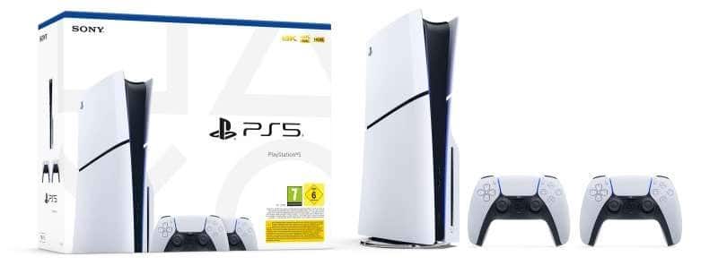 Konsola Sony Playstation 5 1TB Disk Slim + Dualsense — zdjęcie 1 z 7