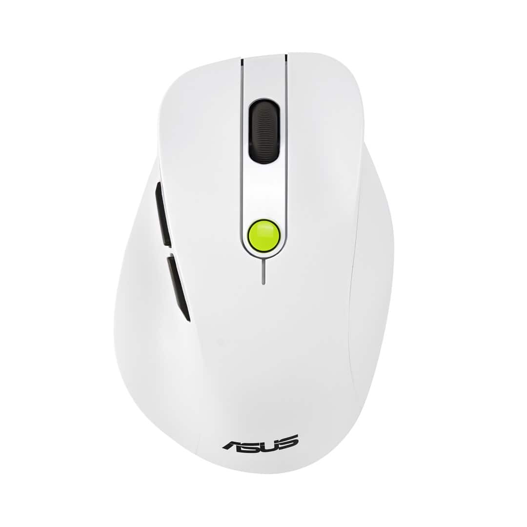 Mysz bezprzewodowa ASUS MD105 Wireless Mouse Volt Green 2400DPI Dual-mode wireless 2.4 GHz and Bluetooth — zdjęcie 1 z 7