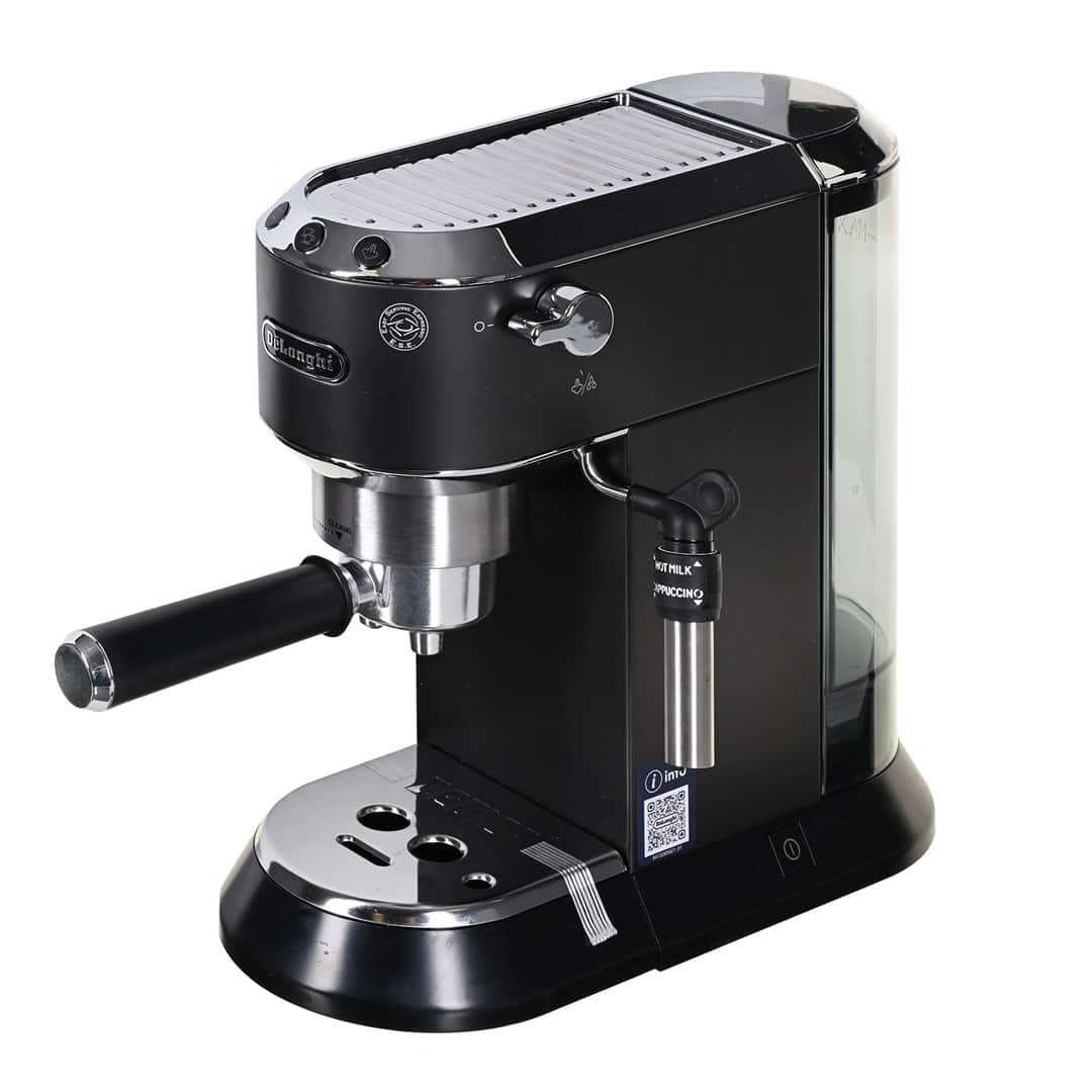 Ekspres ciśnieniowy DeLonghi Dedica Style EC 685.BK (1350W; kolor czarny) (OUTLET) — zdjęcie 1 z 6