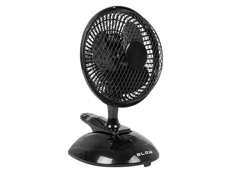 BLOW WENTYLATOR BIURKOWY 6"/15CM KLIPS 25W 2W1 CZARNY — zdjęcie 1 z 4