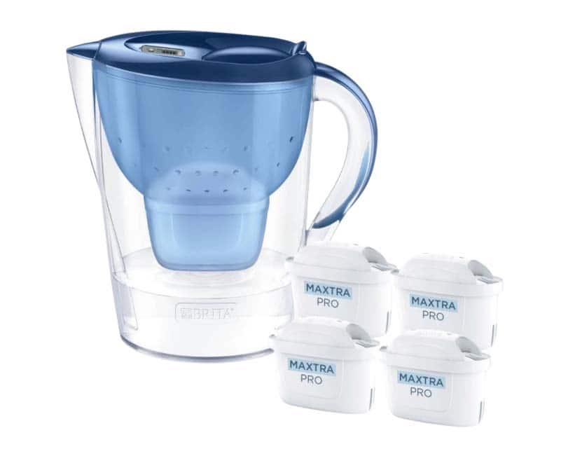 Dzbanek filtrujący Brita Marella+4wkłady MaxtraProPP (2,4l; niebieski) — zdjęcie 1 z 5