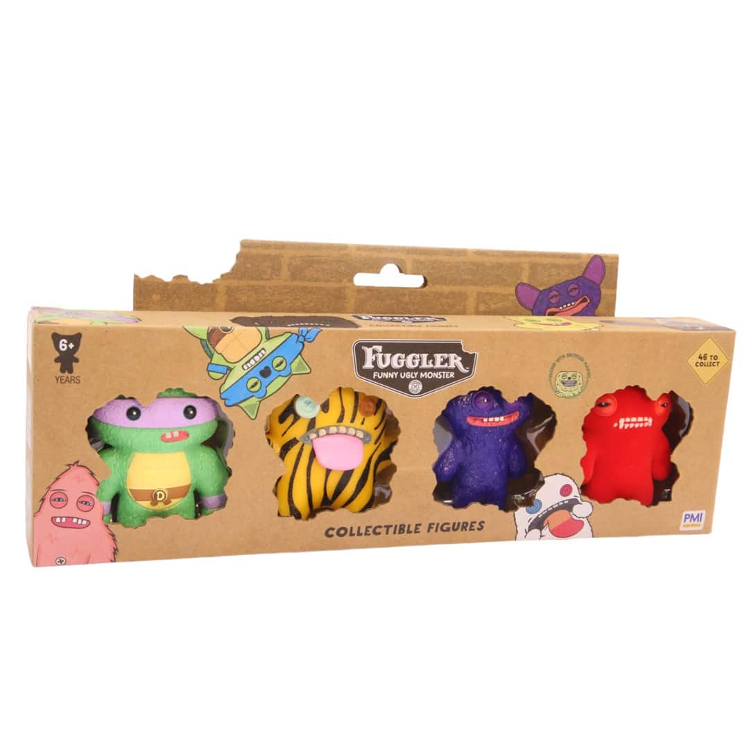 FUGGLER S2 FIGURES - 4 PACK (ASSORTMENT) — zdjęcie 1 z 8