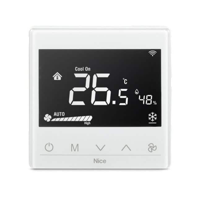 Termostat do sterowania temperaturą Nice Fan2-Control White