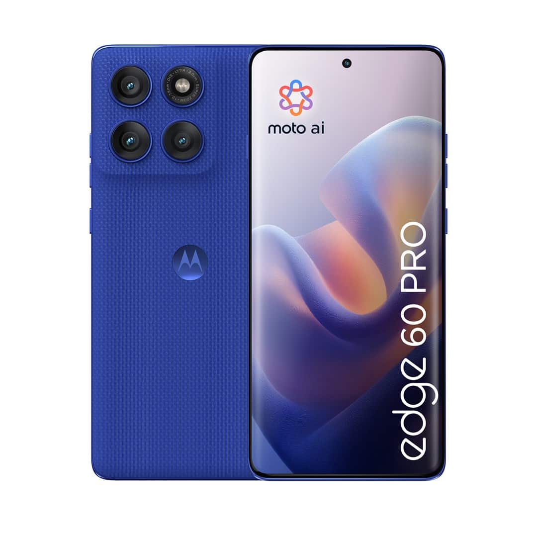Motorola Edge 60 Pro 5G 12/512GB Dazzling Blue — zdjęcie 1 z 8