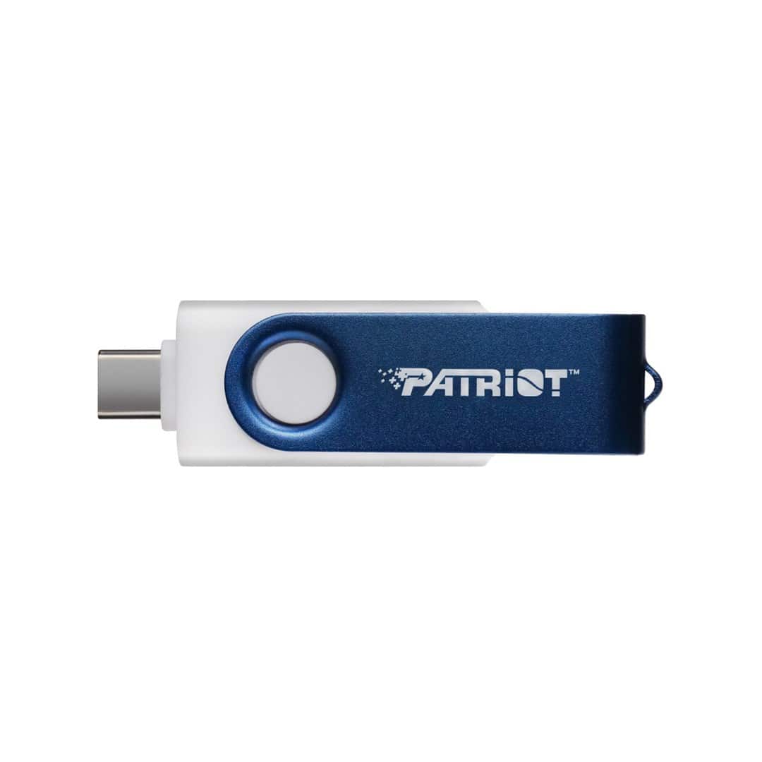 PARTIOT FLASHDRIVE Xporter X550 64GB Dual USB A+C, 80MB/s Alu-plastic — zdjęcie 1 z 4