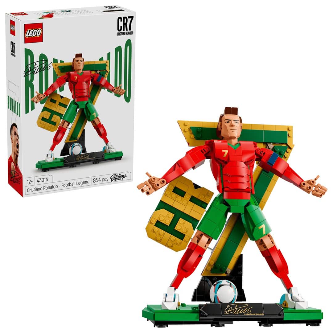 LEGO Editions 43016 - Cristiano Ronaldo - piłkarska legenda — zdjęcie 1 z 8