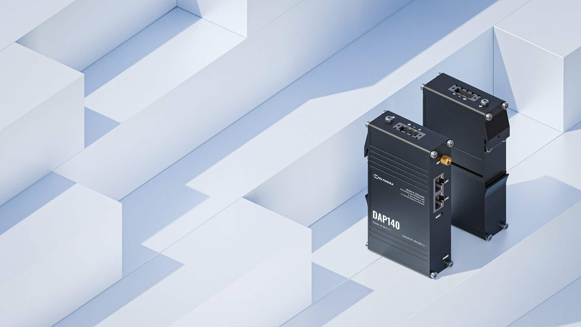 Acces Point Teltonika DAP140 300Mbit/s PoE Mesh Czarny — zdjęcie 1 z 8