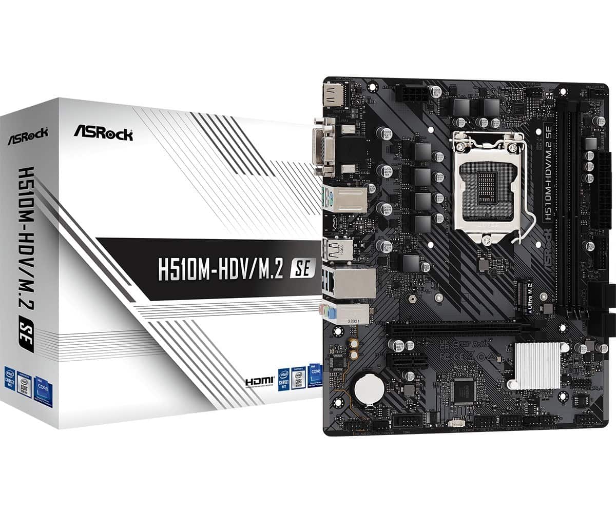 Płyta główna Asrock H510M-HDV/M.2 SE (OUTLET) — zdjęcie 1 z 5