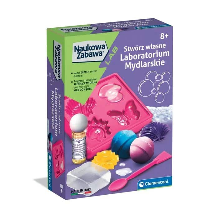 Zestaw Clementoni - Laboratorium mydlarskie — zdjęcie 1 z 6