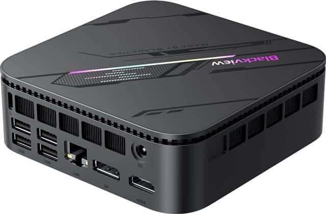 Mini PC Blackview MP100 Pro i5-12450H 16GB 1TB W11 Pro czarny (OUTLET) — zdjęcie 1 z 4