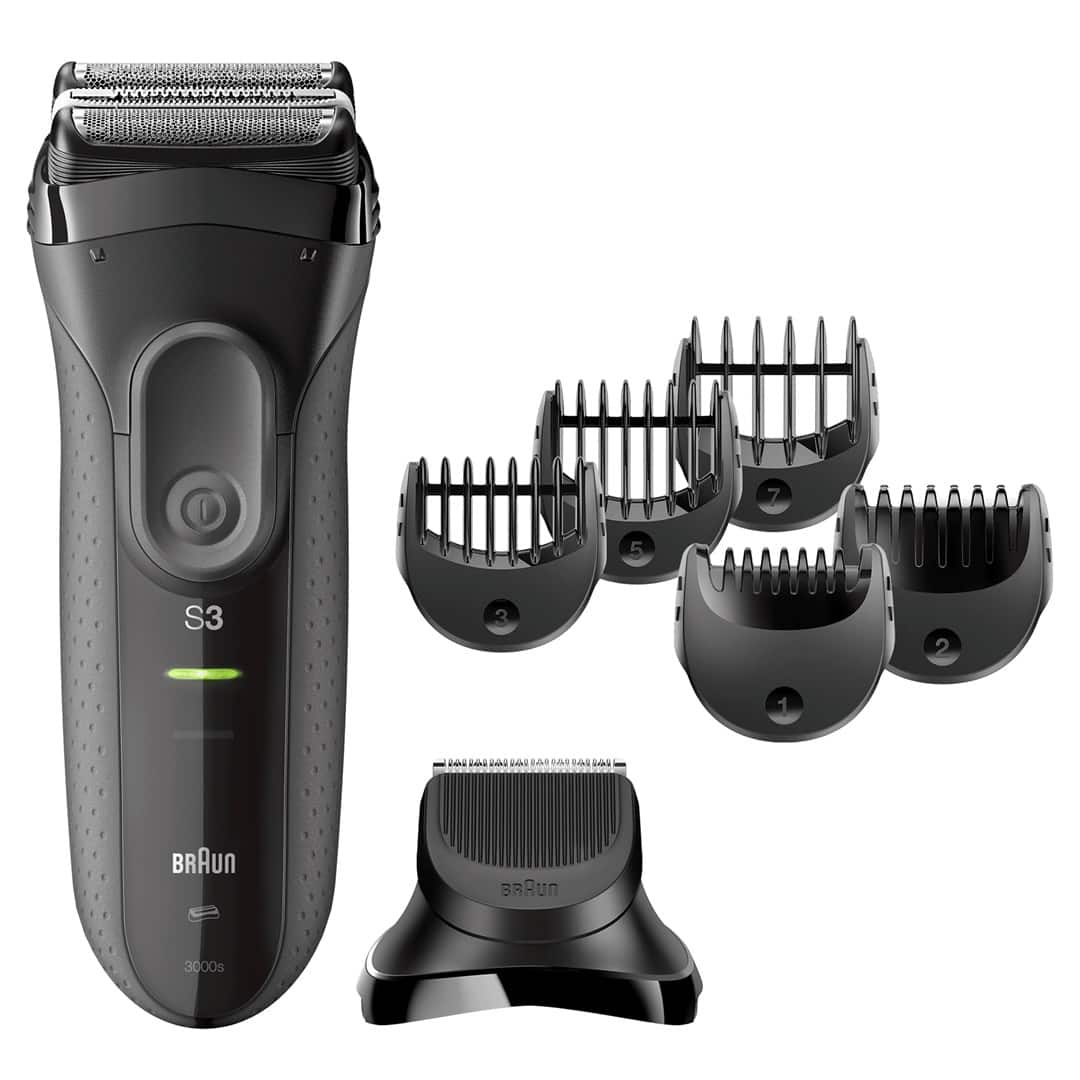 Golarka elektryczna 3000BT BRAUN Black/Grey — zdjęcie 1 z 7