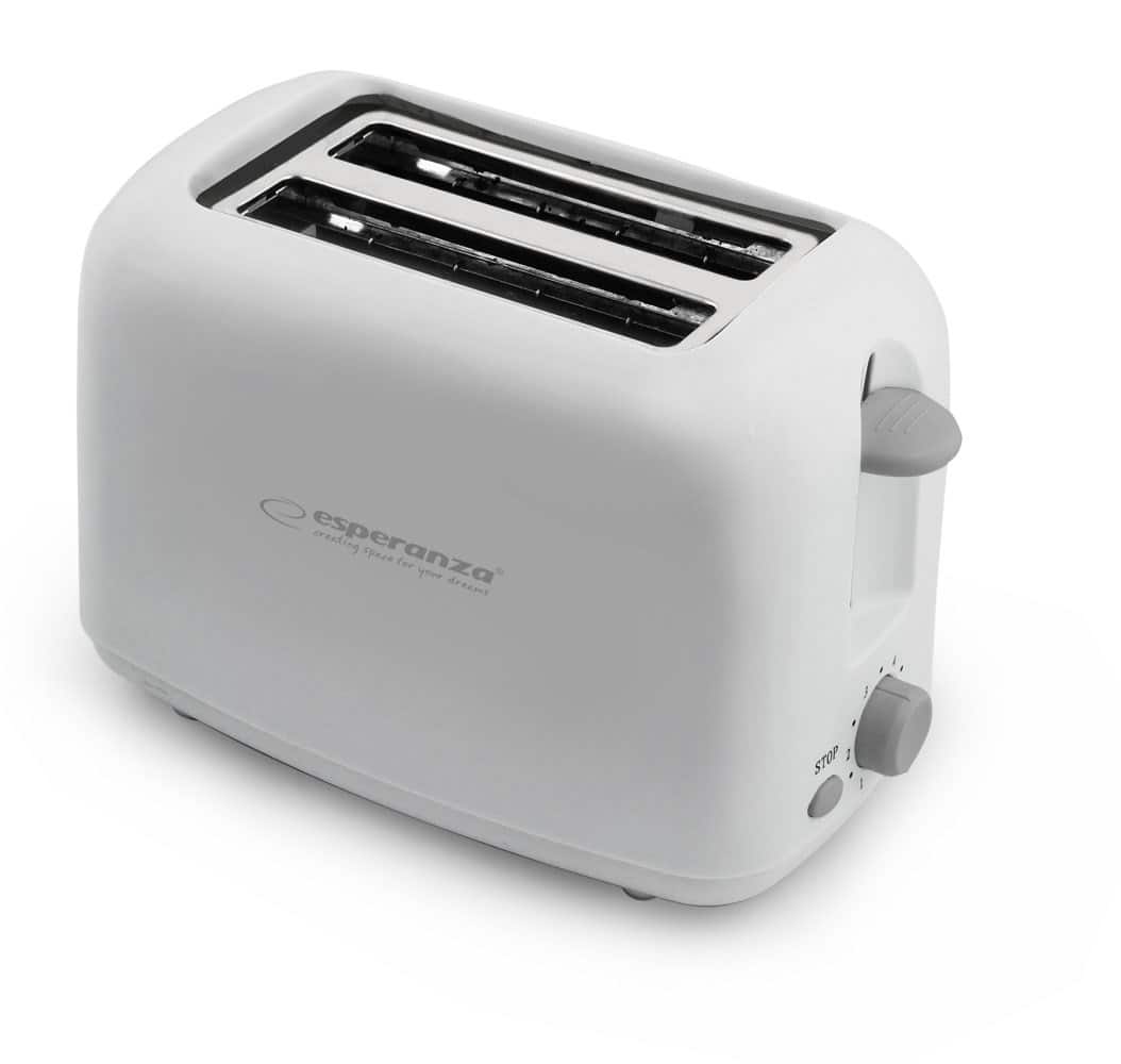 Toster Esperanza Ciabatta EKT002 (600W; kolor biały) (OUTLET) — zdjęcie 1 z 4