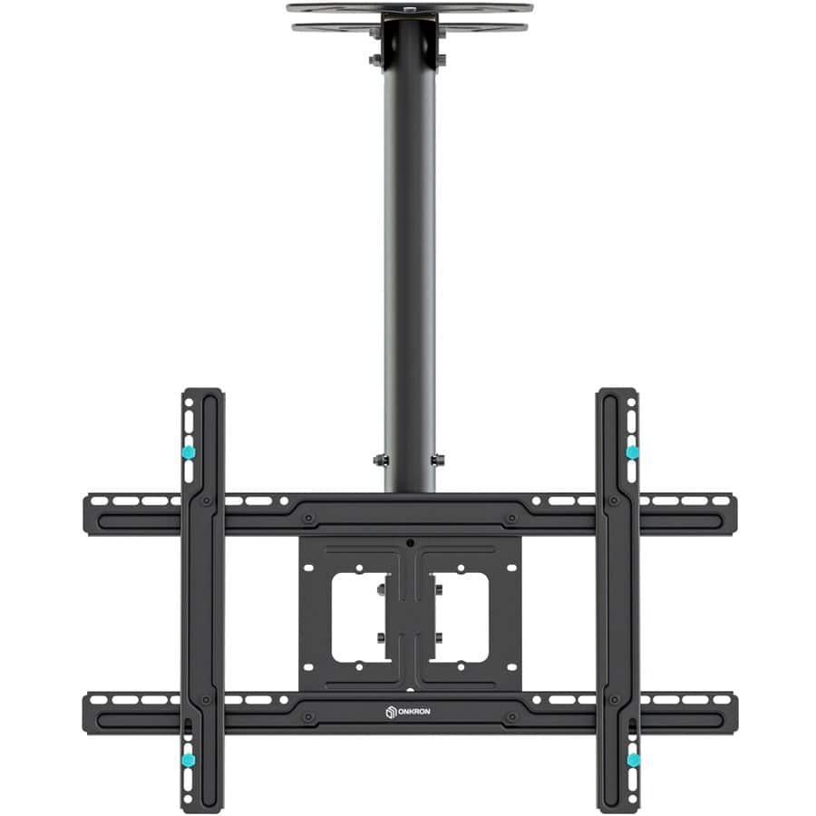 ONKRON N1L-B Uchwyt sufitowy obrotowo-pochylny do ekranu 32"-80" maks 68 kg czarny — zdjęcie 1 z 8