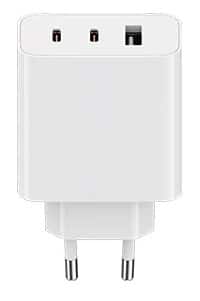 Ładowarka sieciowa Xiaomi 67W GaN Charger 2C1A EU Wall Charger, 3A, 1 x USB Type-A, 2 x USB Type-C, USB Type-C cable included, White