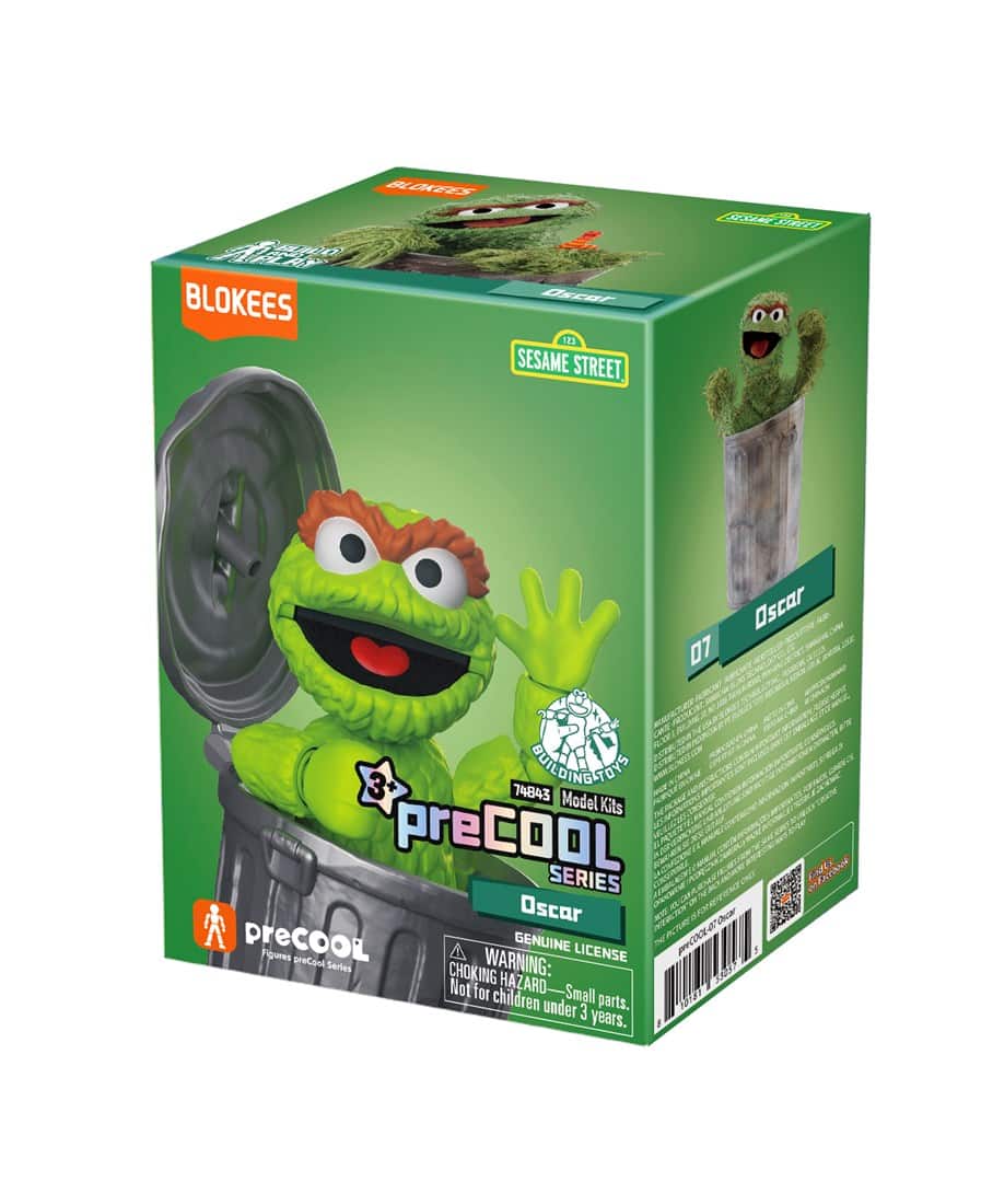 BLOKEES SESAME STREET FIGURES preCOOL S1 - OSCAR — zdjęcie 1 z 5