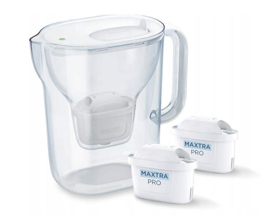 Dzbanek filtrujący Brita Style Essential+2 wkłady MaxtraPro PP (2,4l; biały) — zdjęcie 1 z 4