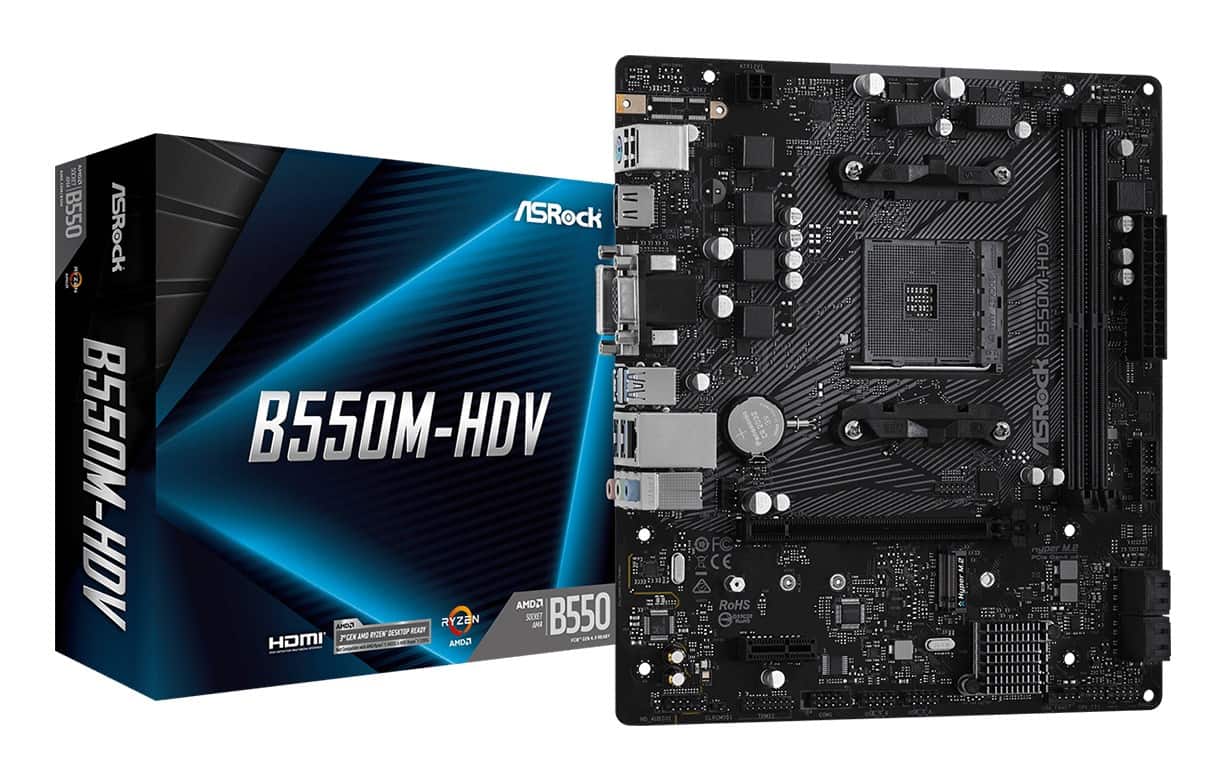 Płyta główna Asrock B550M-HDV (WYPRZEDAŻ) — zdjęcie 1 z 5