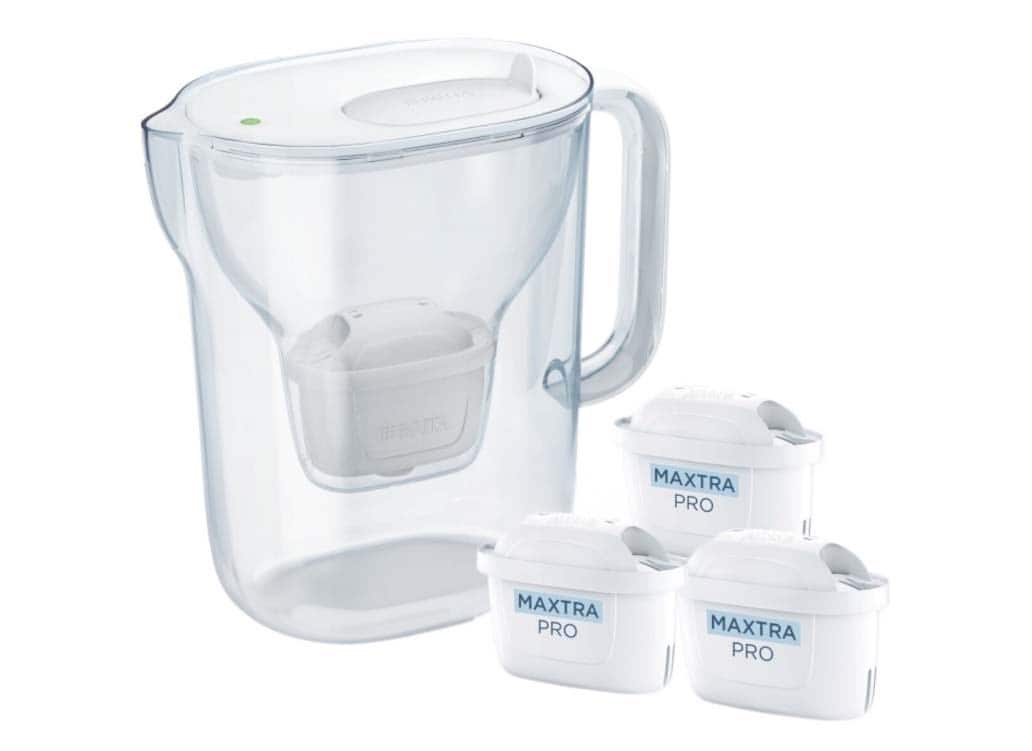 Dzbanek filtrujący Brita Style Essential+3 wkłady MaxtraPro PP (biały) — zdjęcie 1 z 4