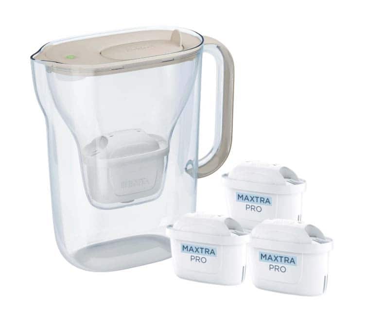 Dzbanek filtrujący Brita Style Essential+3 wkłady MaxtraPro PP (piaskowy) — zdjęcie 1 z 4